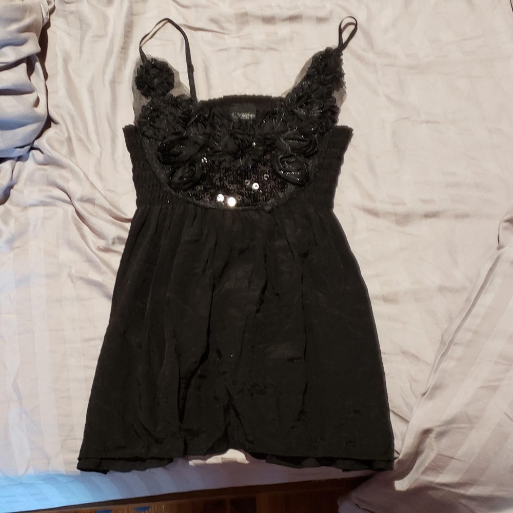 Black daytrip flowy tanktop